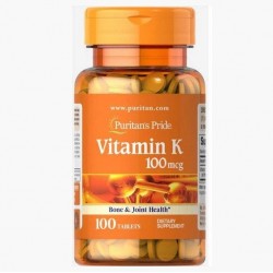 Vitamin K 100mcg 100 таб