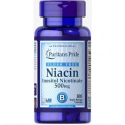 Flush Free Niacin 500mg 100 капc