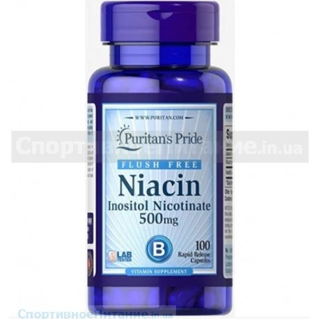 Flush Free Niacin 500mg 100 капc