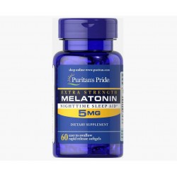 Extra Strength Melatonin 5mg 60 капс