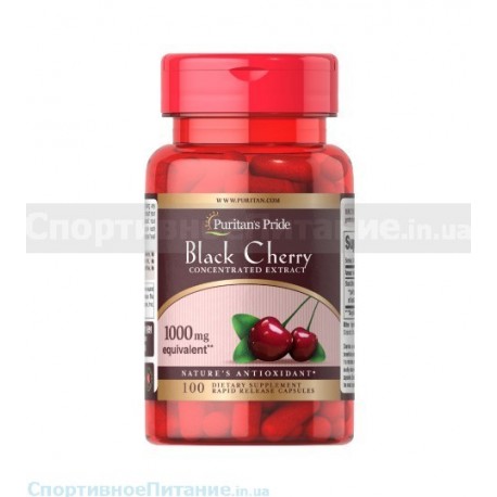 Black Cherry Extract 1000 mg 100 капс