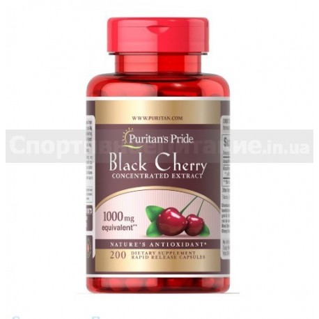 Black Cherry Extract 1000 mg 200 капс