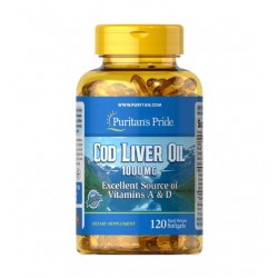 Cod Liver Oil 1000 mg 120 капс