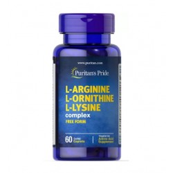 L-Arginine L-Ornithine L-Lysine 60 таб