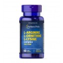 L-Arginine L-Ornithine L-Lysine 60 таб