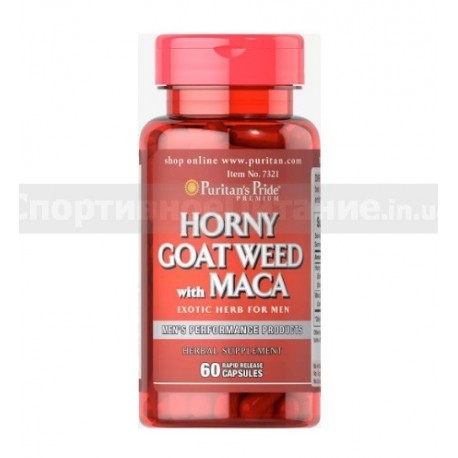 Horny Goat Weed with Maca 500 mg / 75 mg 60 капс