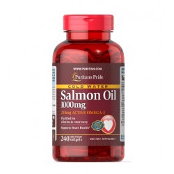 Omega-3 Salmon Oil 1000 mg (210 mg Active Omega-3) 240 капс