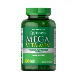 Mega Vita-Min™ Multivitamin Timed Release 100 капс