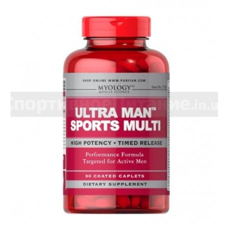 Ultra Man™ Sports Multivitamins 90 таб
