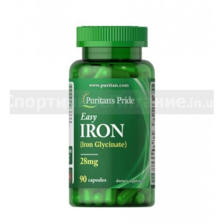 Easy Iron 28 mg (Iron Glycinate) 90 капс