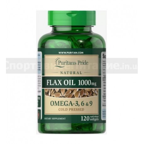 Natural Flax Oil 1000 mg 120 капс