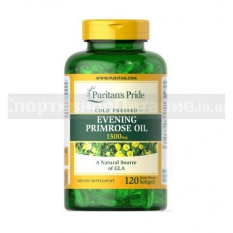Evening Primrose Oil 1300 mg with GLA 120 капс