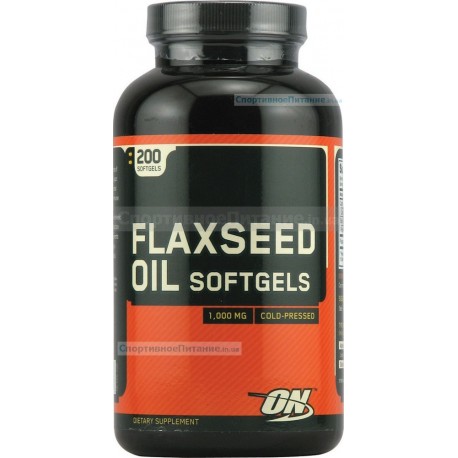 Flaxseed Oil Softgels - 200 капс