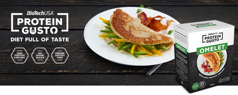 Protein Gusto Omelet Bacon 480 г