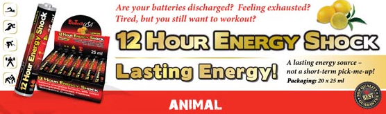 12 Hour Energy Shock 20x 25 мл
