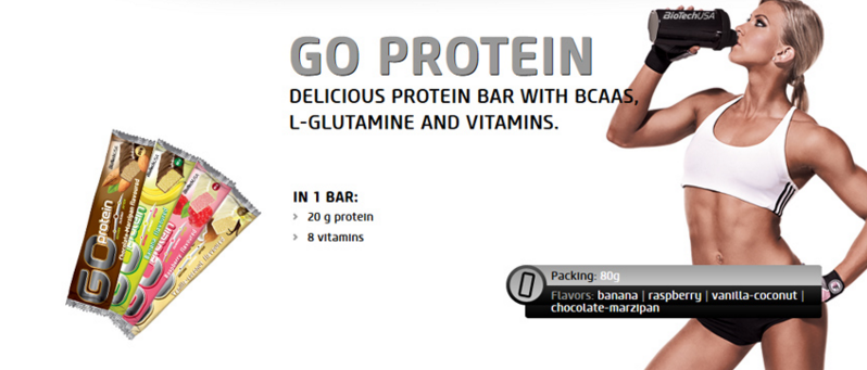 Go Protein Bar 80 г