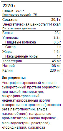100% Pure Titanium Whey 2270 грамм