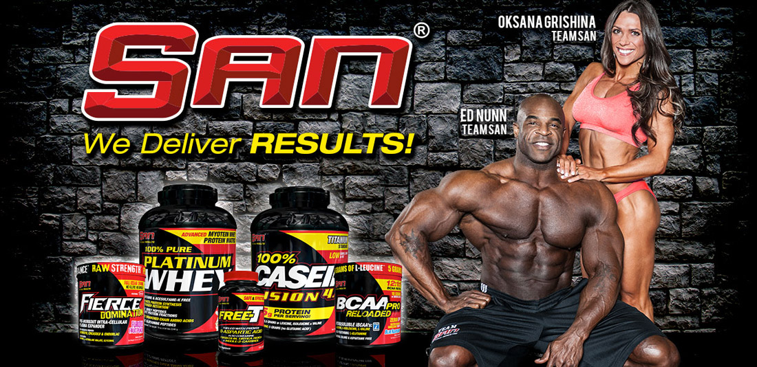 продукция SAN Nutrition