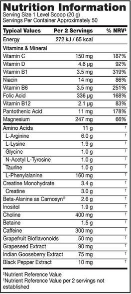 N.O. Xplode Pre-Workout Igniter EU 600 грамм